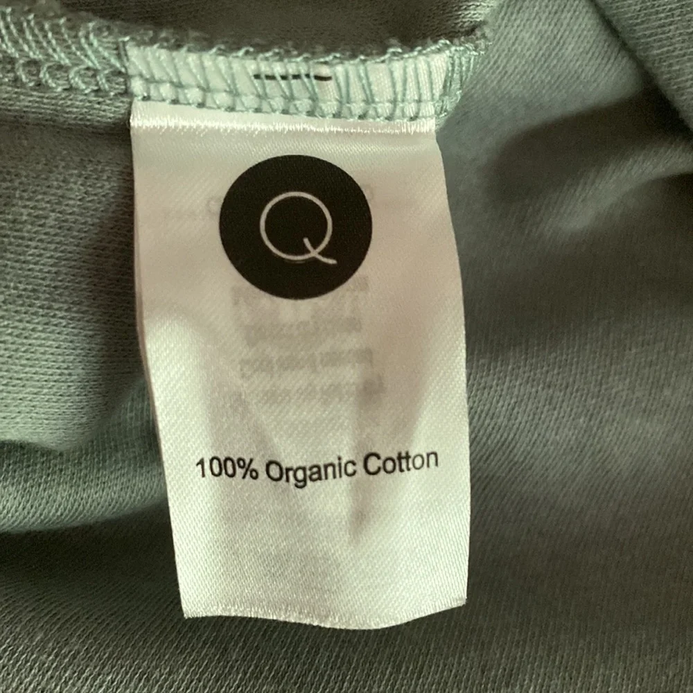 Quincy Mae organic 2 pc Pant Set, gender neutral, Color: Sea - Picture 5 of 8